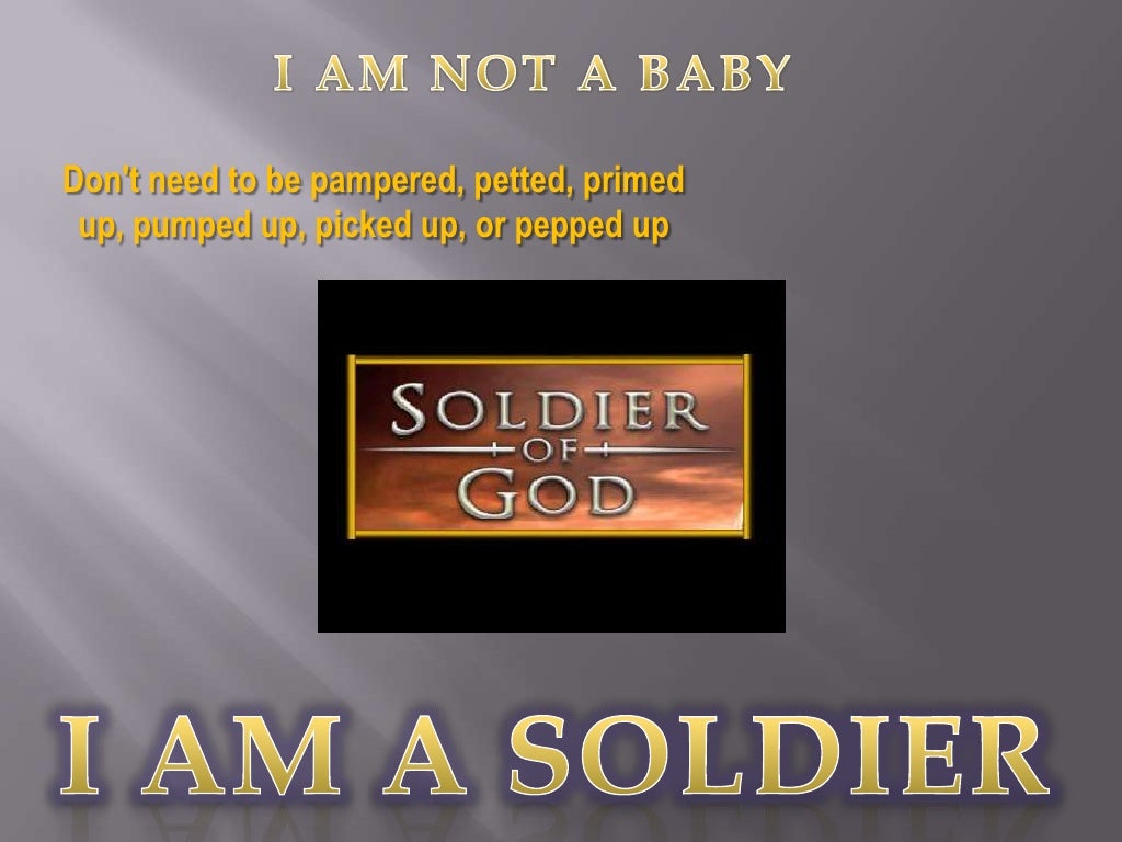 Soldier in God’s army