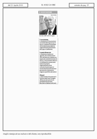 Sole interinale riparte