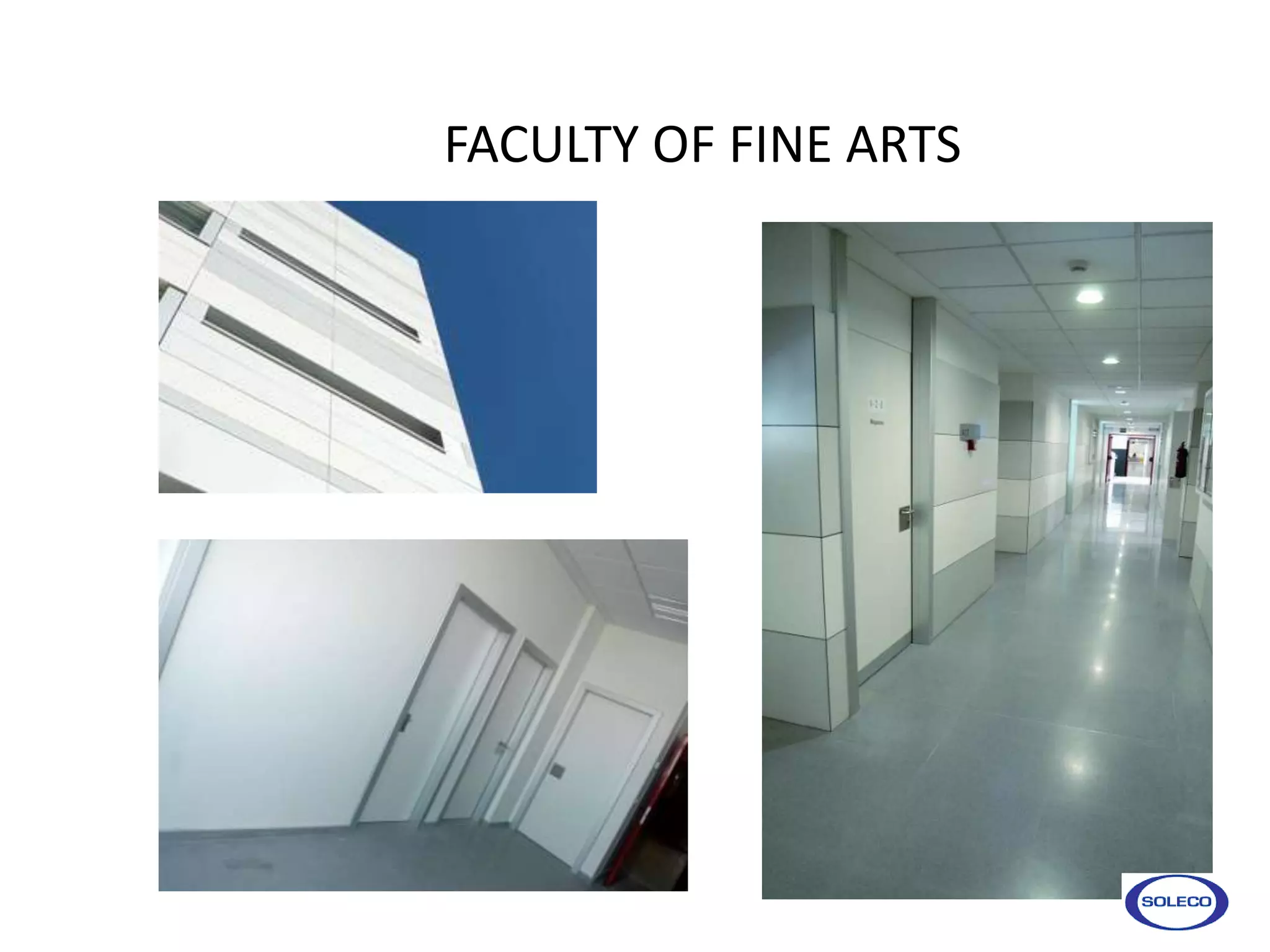 FACULTY OF FINE ARTS
 