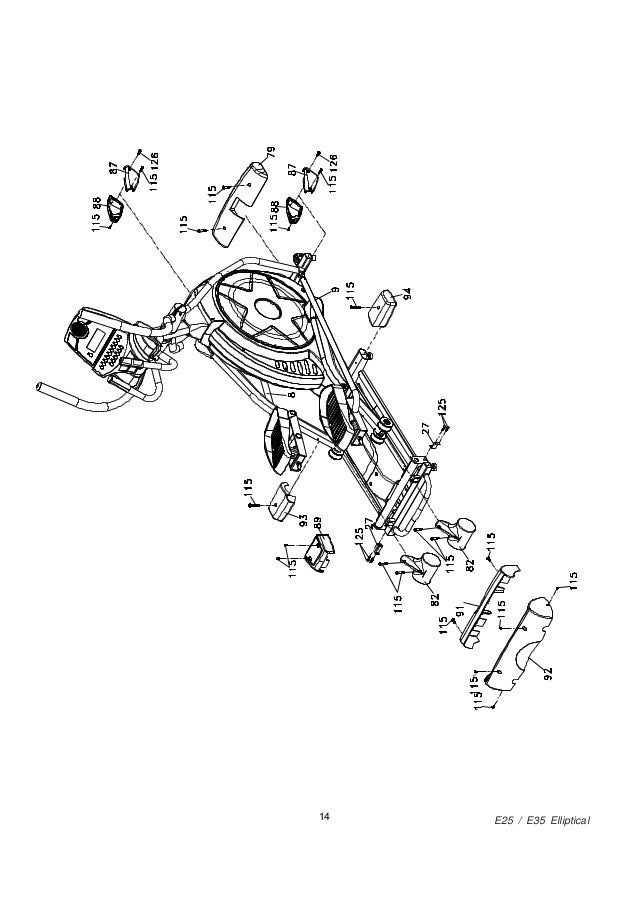 Sole E35 Elliptical Trainer Installation guide
