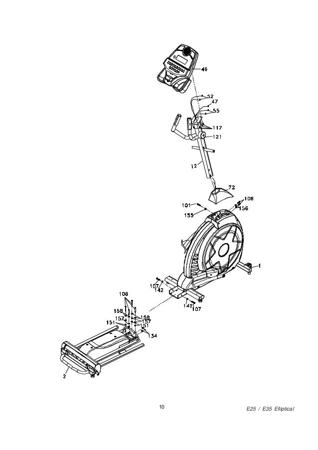 Sole E35 Elliptical Trainer Installation guide