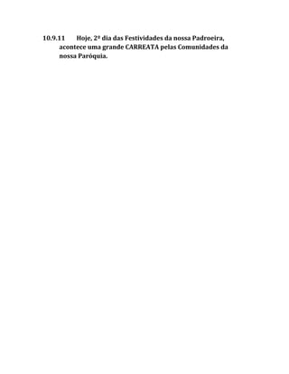 Solene dedicação do altar da igreja n