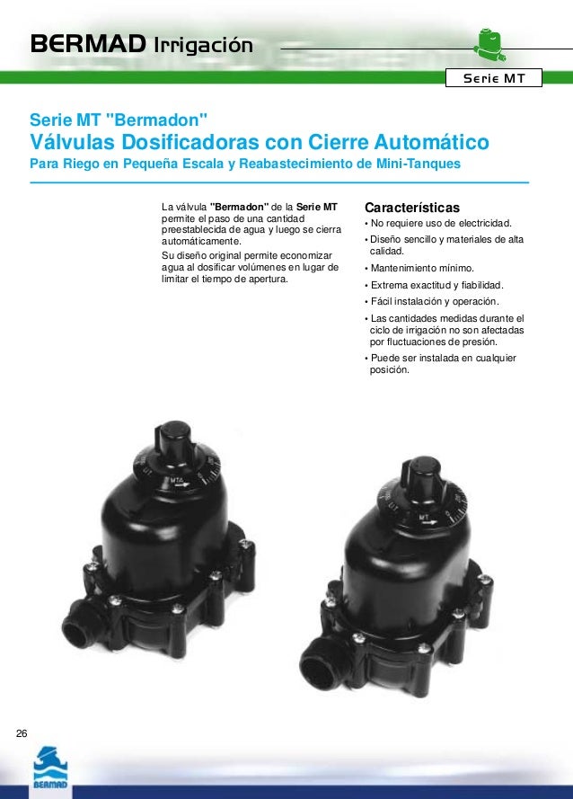 Bermad 2 Modo NC Solenoide Válvula de riego para operar eléctrica S-390 24V DC