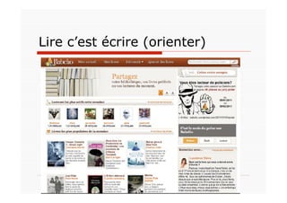 Lire c’est écrire (orienter)
 