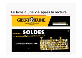 Le livre a une vie après la lecture
 
