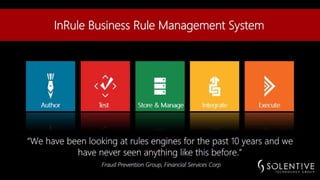 Solentive / InRule AADI Gartner Summit 2014