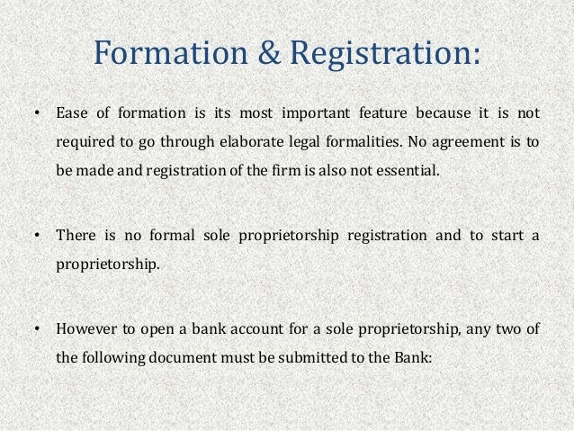 longevity and continuity of a sole proprietorship Longevity or continuity of the organization: sole proprietors have a track recorded of limited longevity because of the fact that their have a harder time finding funding most if not all of the funding comes from the individual owner’s assists. longevity and continuity of a sole proprietorship Longevity or continuity of the organization: sole proprietors have a track recorded of limited longevity because of the fact that their have a harder time finding funding most if not all of the funding comes from the individual owner’s assists.