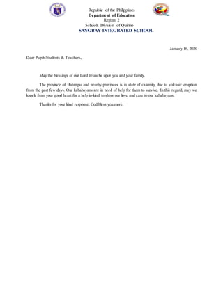 Solicitation | DOCX