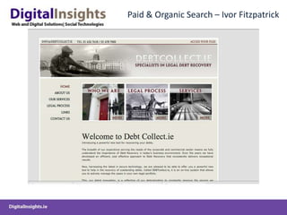 Paid & Organic Search – Ivor Fitzpatrick 