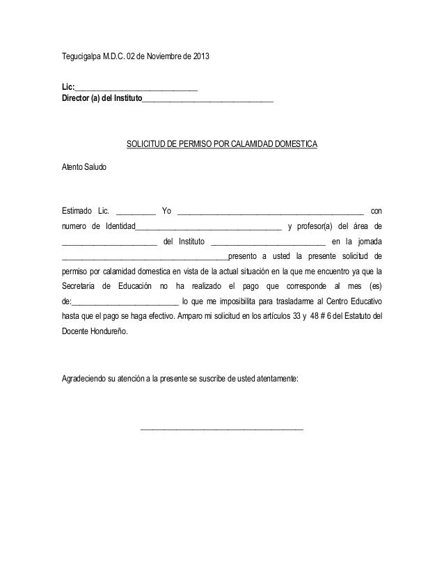 Formato De Carta Para Incapacidad  oficio de petición 
