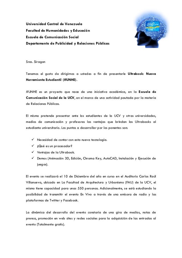 Solicitud de patrocinio siragon