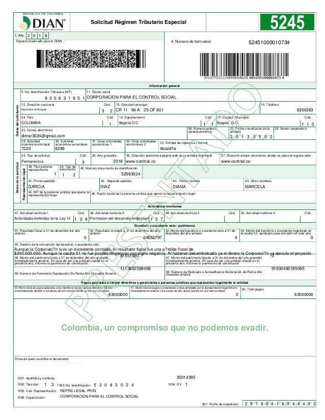 solicitud permanencia formato 5245