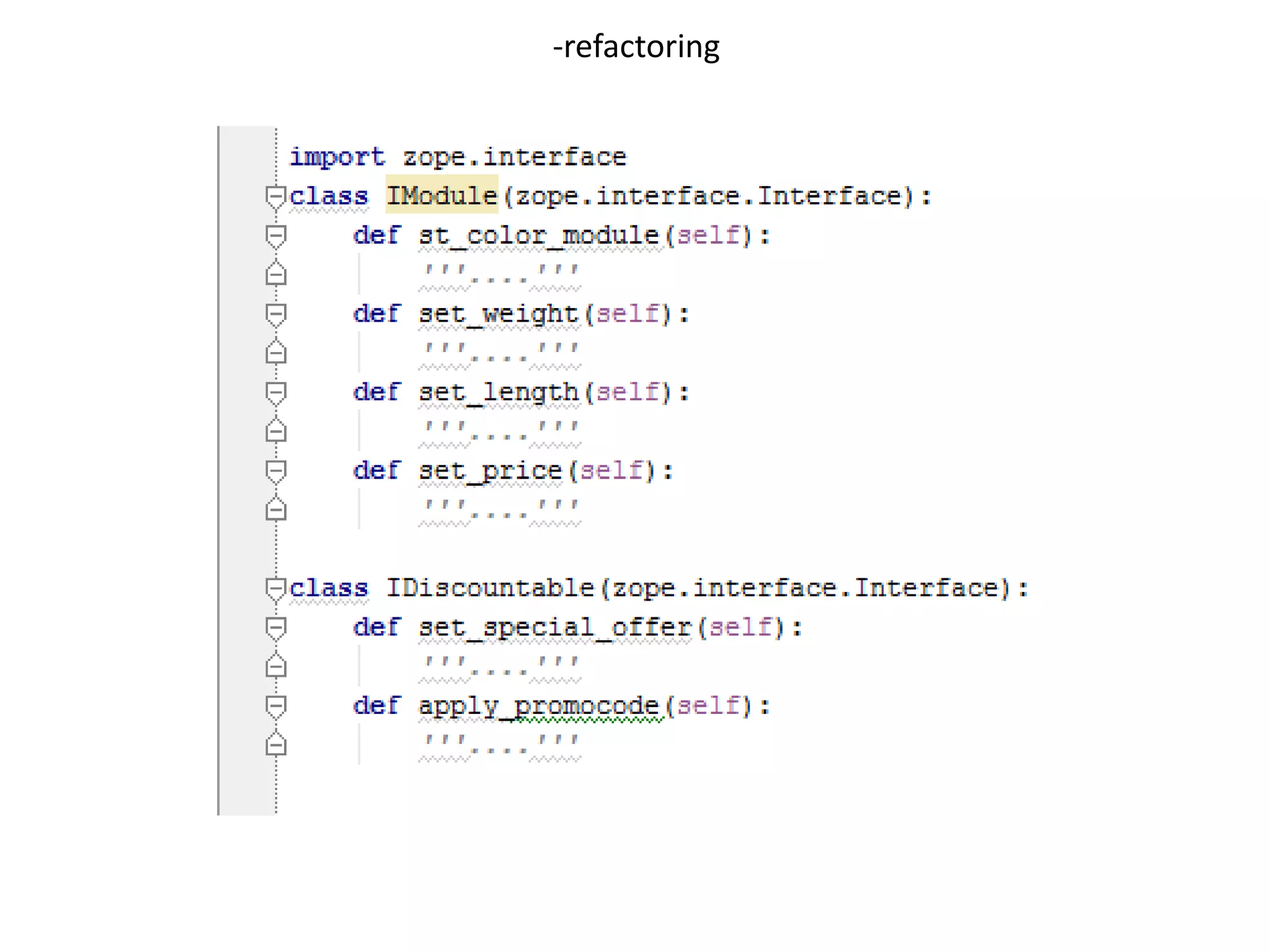 -refactoring 
 