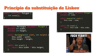 Princípio da substituição de Liskov
 