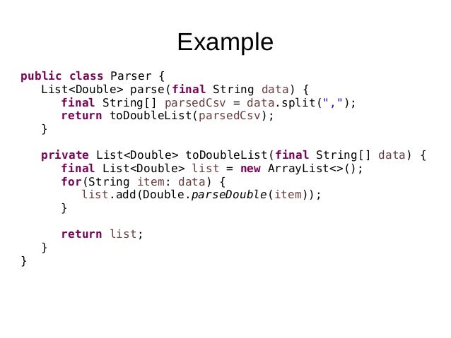 SOLID Java Code