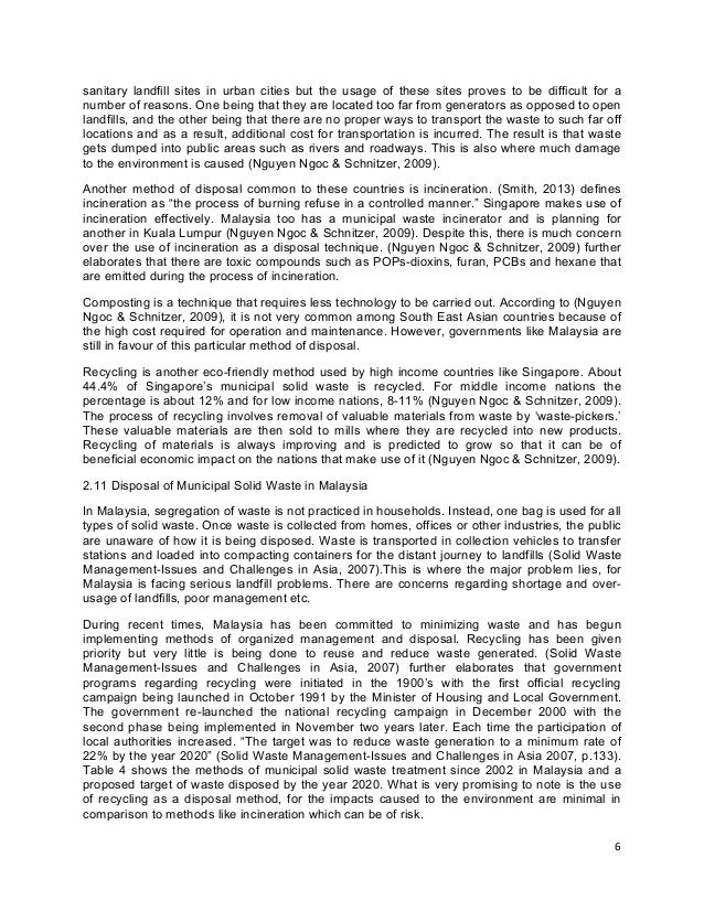 waste management essay