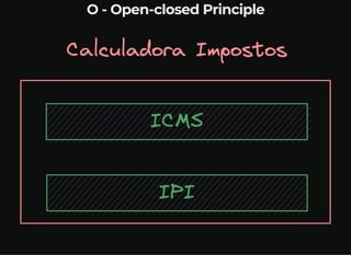 O - Open-closed Principle
 
