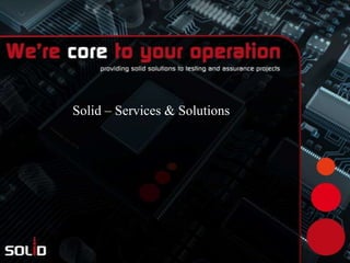 Solid – Services & Solutions 