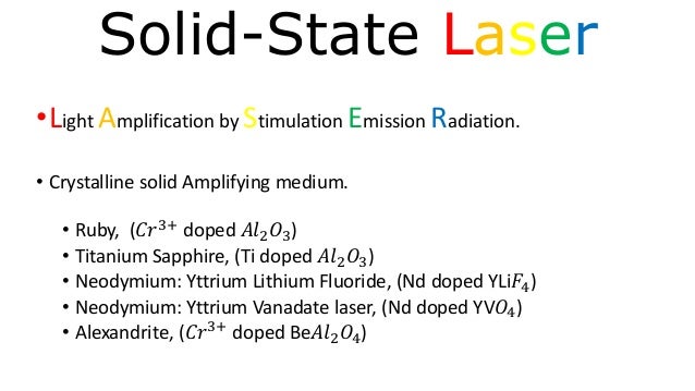 Solid State Lasers and Laser Diodes from RPMC Lasers Inc