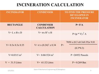 Solid Waste Management Using Incineration Technique | PPTX