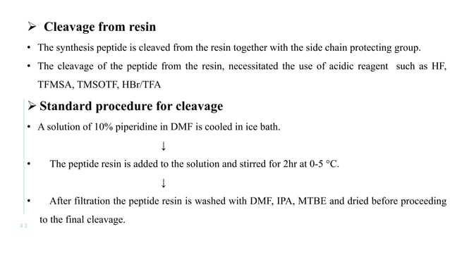 Solid and Solution phase peptide synthesis PPT.pptx | Chemistry | Science