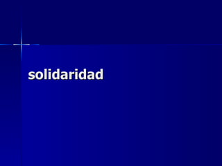 solidaridad 