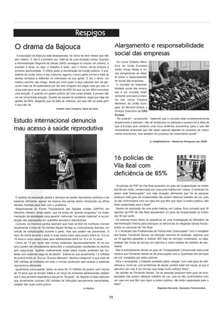 SOLIDARIEDADE – N.º 64 – AGOSTO 2004