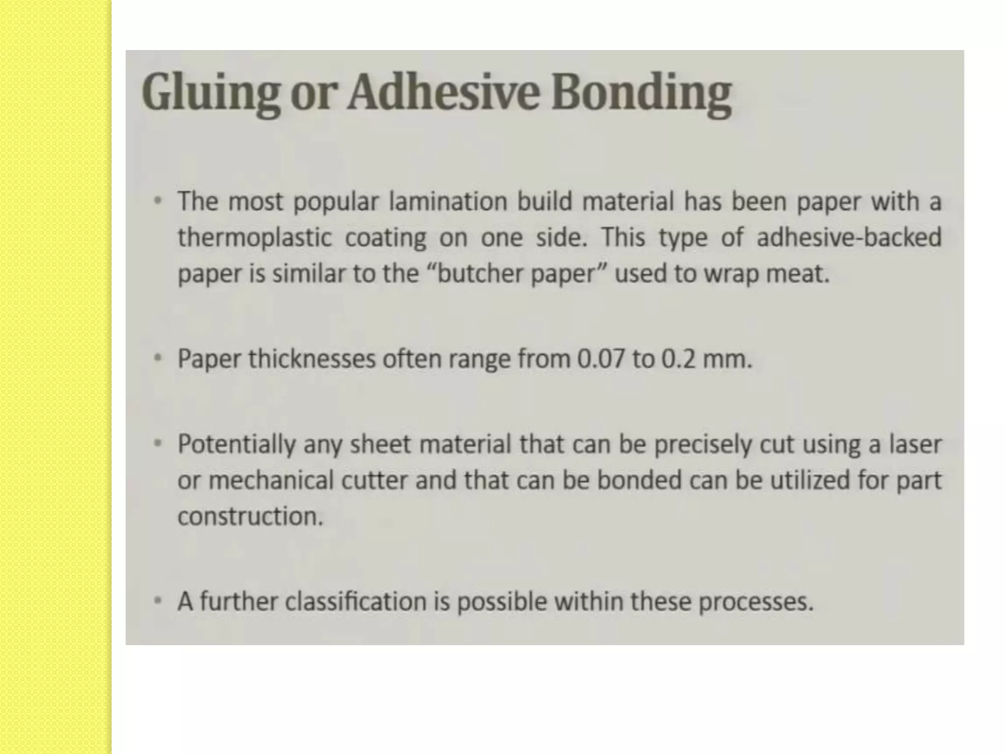 Solid based RP systems LOM Method | PPTX