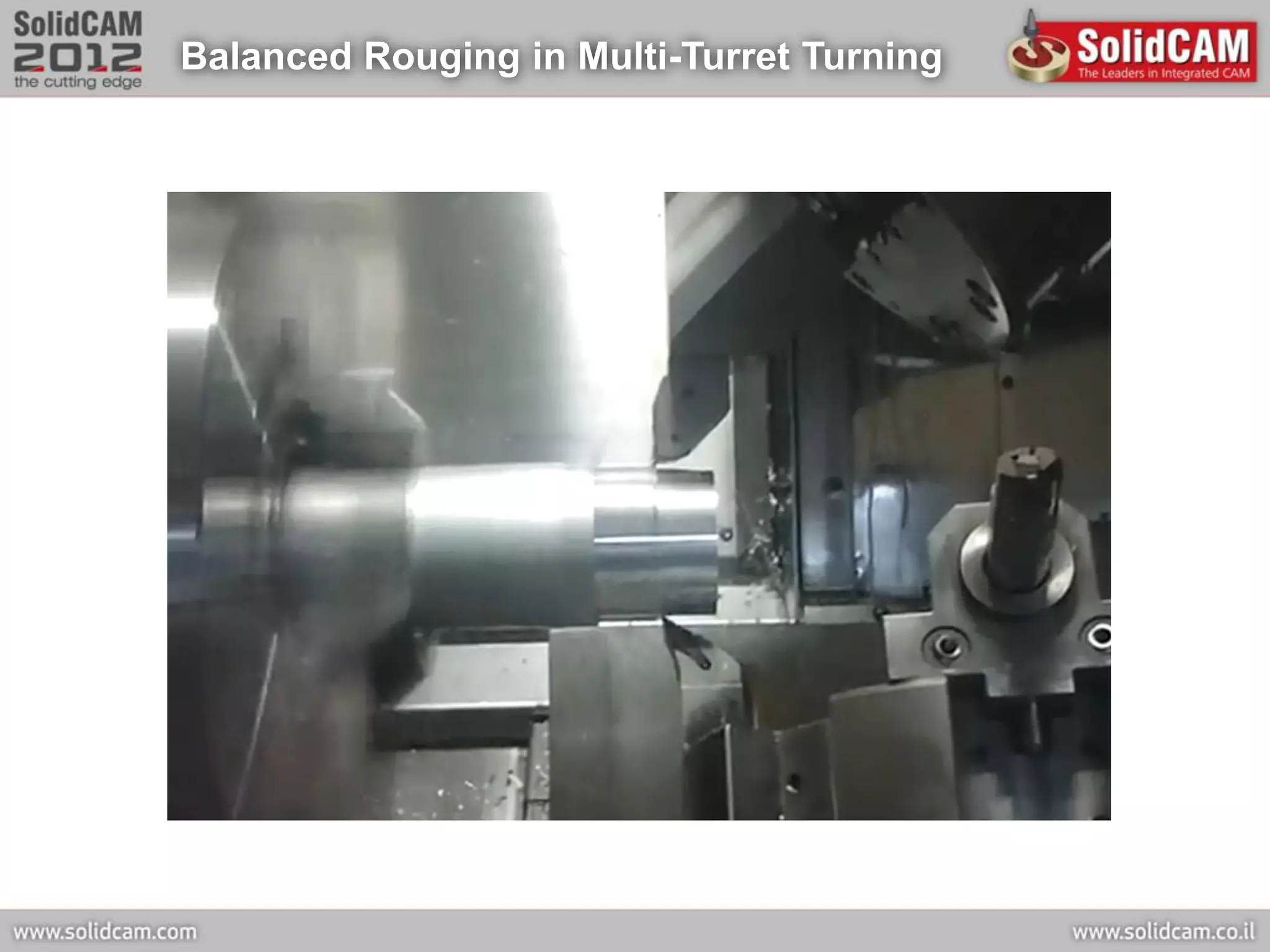 Balanced Rouging in Multi-Turret Turning
 