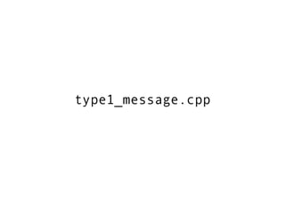#include "type1_message.hpp"

#include "tools.hpp"                                    Find at least 3
/*                  ...
