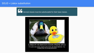 SOLID > Liskov substitution
 