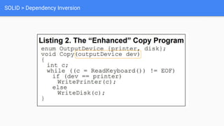 SOLID > Dependency Inversion
 