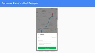 Decorator Pattern > Real Example
 