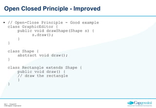 SOLID Design Principles | PPT | Programming Languages | Computing