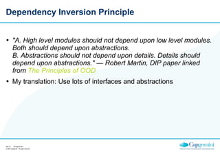 SOLID Design Principles | PPT | Programming Languages | Computing