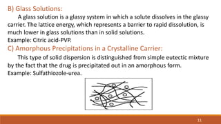 Disolved Glass Solid dispersion by kamlesh | PPTX