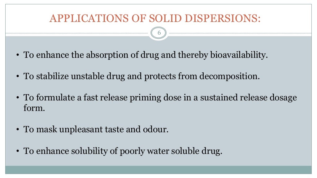 Solid dispersion by kamlesh