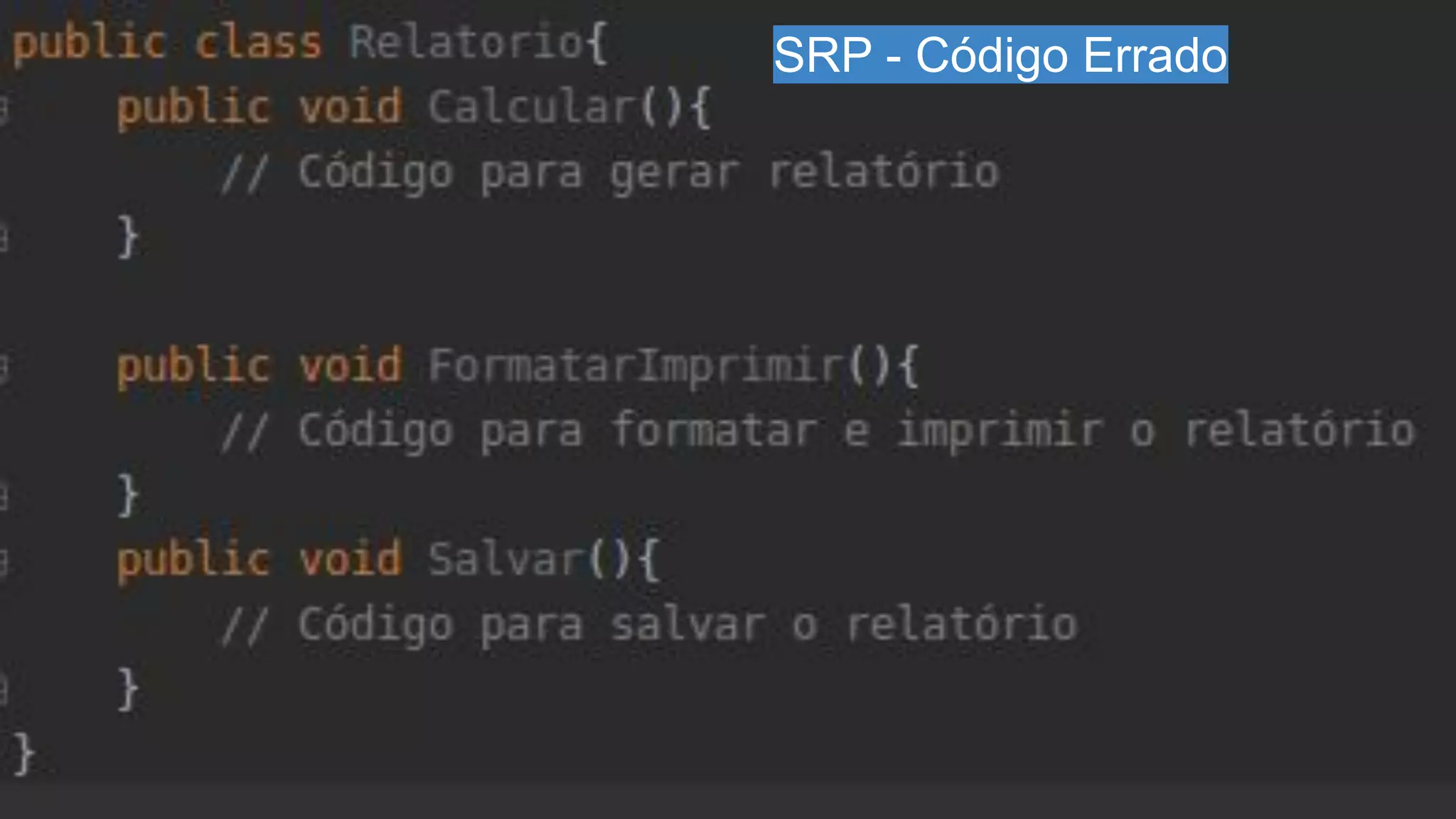Solid — Princípios Da Programação Orientada A Objetos – WFDKH