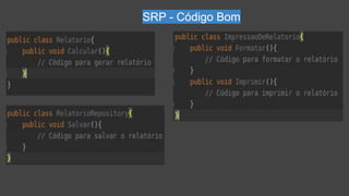 SRP - Código Bom
 