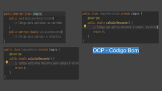 OCP - Código Bom
 