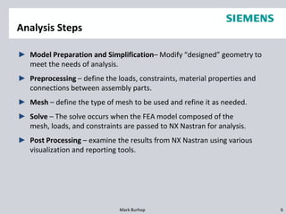 Solid Edge Simulation From Plm World 2009 | PPTX