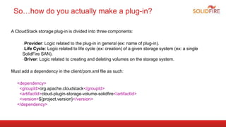Solid fire cloudstack storage overview - CloudStack European User Group ...