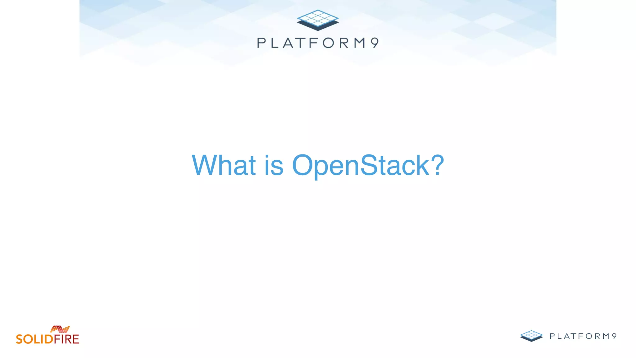 Title Text
What is OpenStack?
 