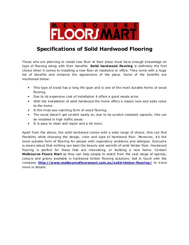 Solid Hardwood Flooring Melbourne Floors Mart