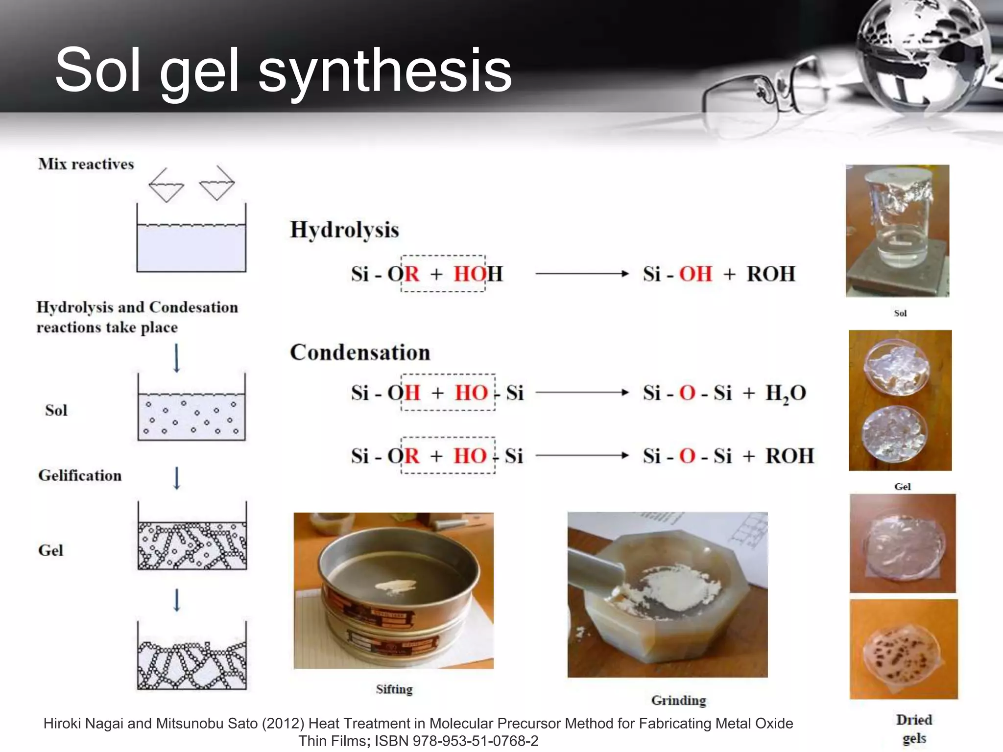 Solid, liquid and gas phase synthesis of nanomaterials | PPTX