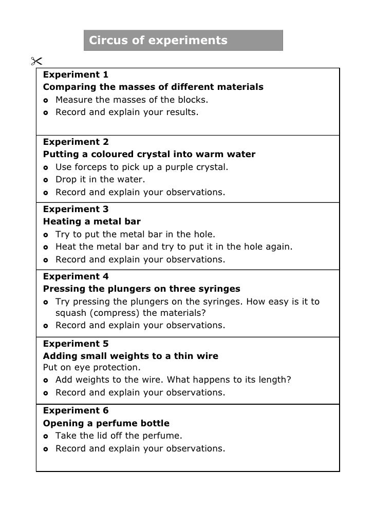 Solid, Liquid & Gas Properties