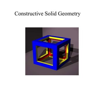 Solidmodelling | PPTX