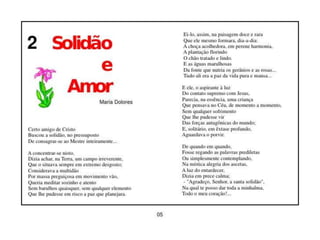 Solidão   fonte viva