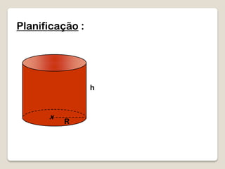Planificação :
R
x
h
 