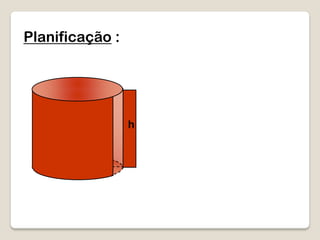 Planificação :
R
x
h
 